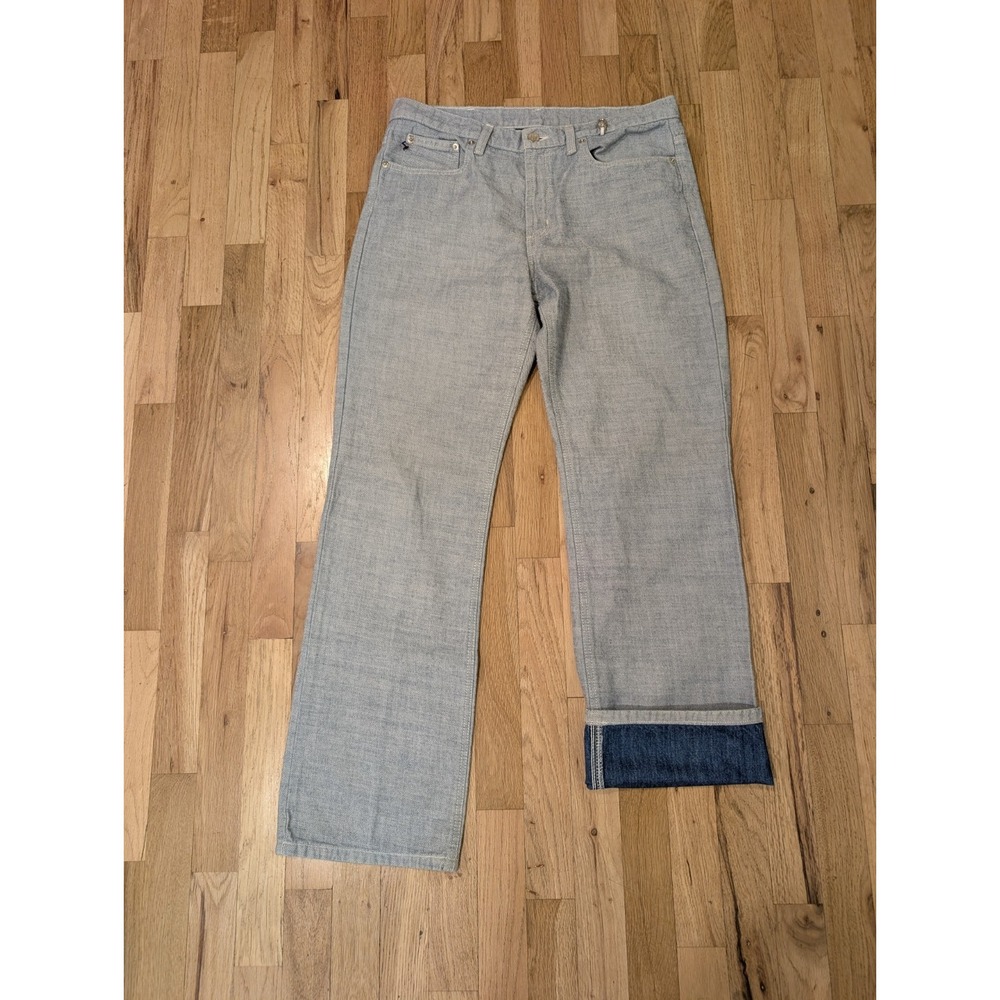 VINTAGE Polo Jeans Co Ralph Lauren 67 Bootcut Jeans Womens 12 Utility Clasp Y2K - Picture 8 of 16